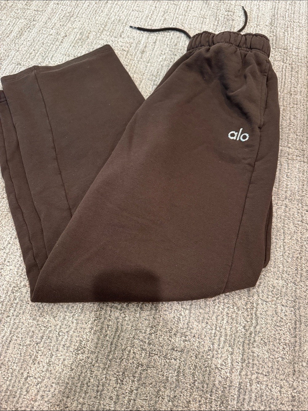 Alo Brown Sweatpants size XS